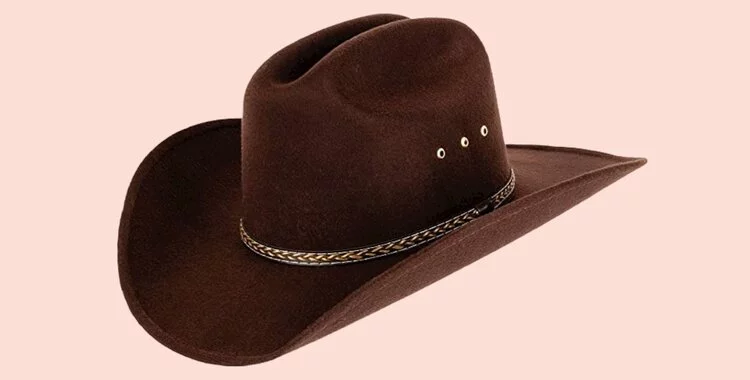 Queue Essentials Western Style Pinch Front Straw Cowboy Hat