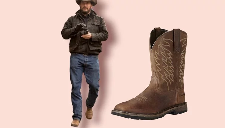 Rip Wheeler Boots wear in Yellowstone 
