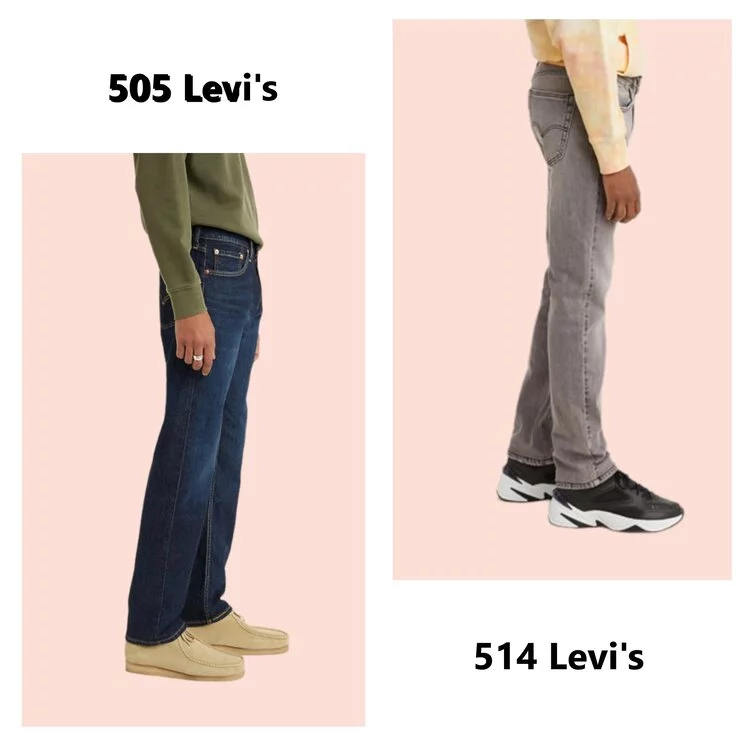 What Is The Difference Between Levi’s 505 vs Levi's 514 Jeans?