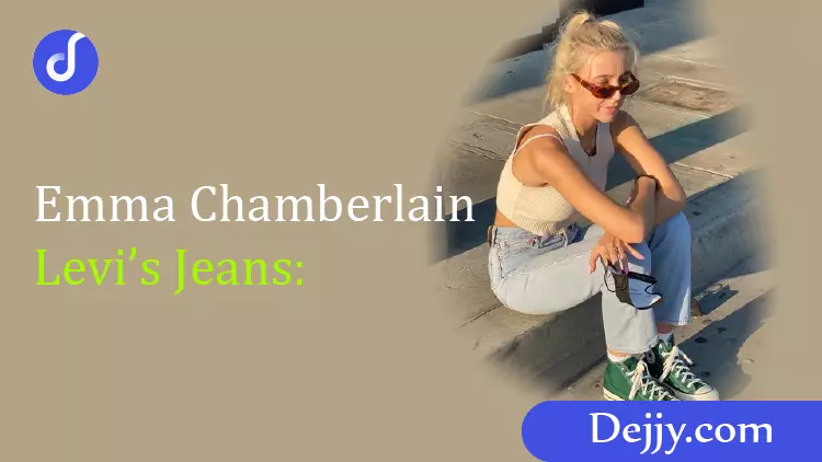 Emma Chamberlain Levi’s Jeans-01