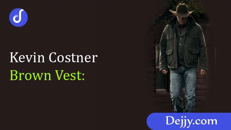 kevin costner Brown Vest-01