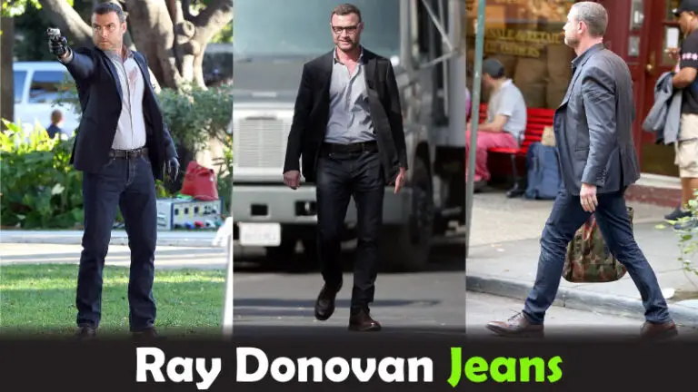 What kind of Jeans does Ray Donovan wear?