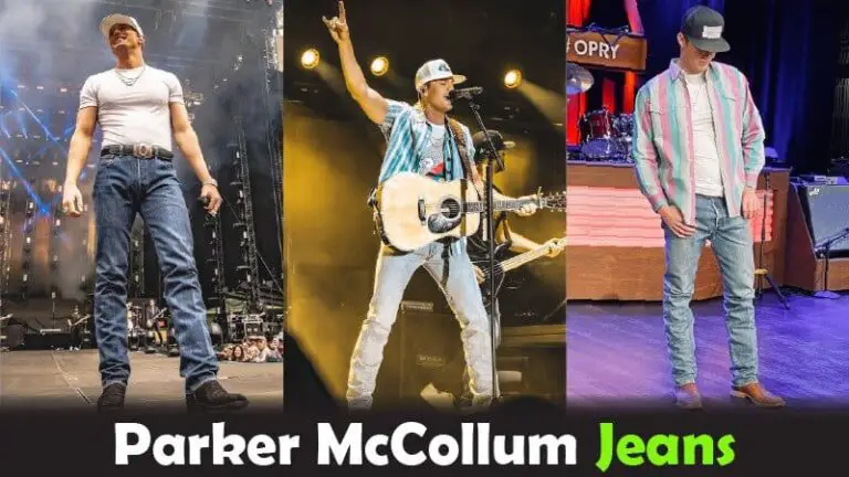 What kind of Jeans does Parker McCollum wear?