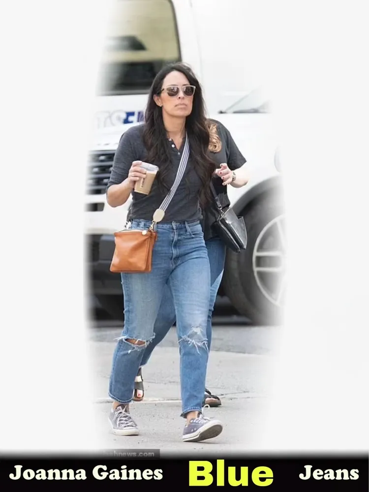 Joanna Gaines with Blue Jeans